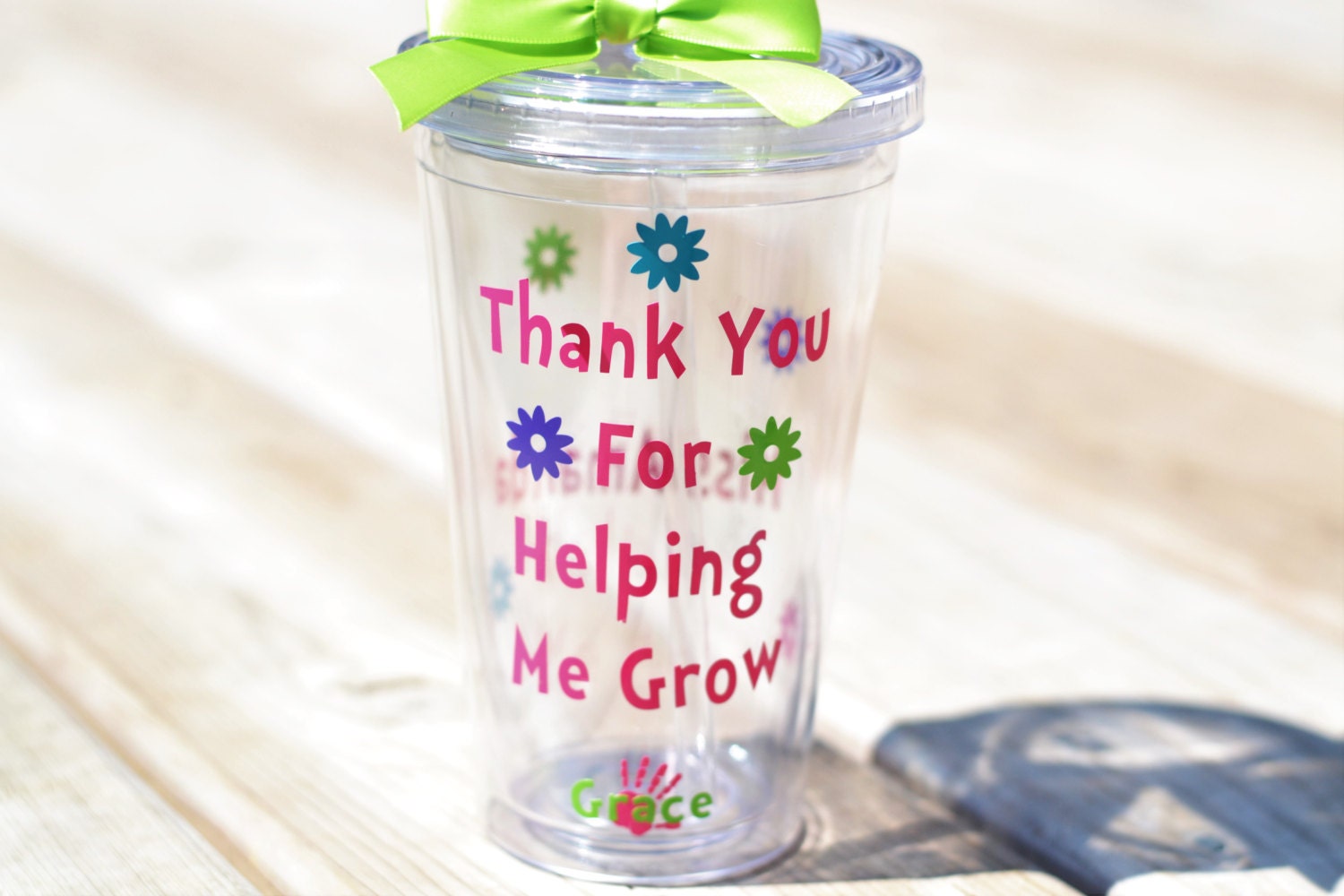 Occupational Therapist Gift Thank you For Helping Me Grow Etsy