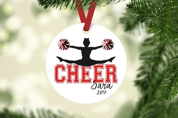 Cheerleader Ornament Cheer Ornament Cheerleader Christmas Etsy - Cheerleader Ornament Cheer Ornament Cheerleader Christmas Etsy