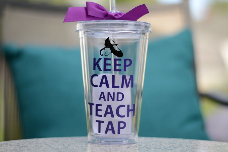 Keep Calm and Teach Tap Dance Teacher Gift Choice of Etsy