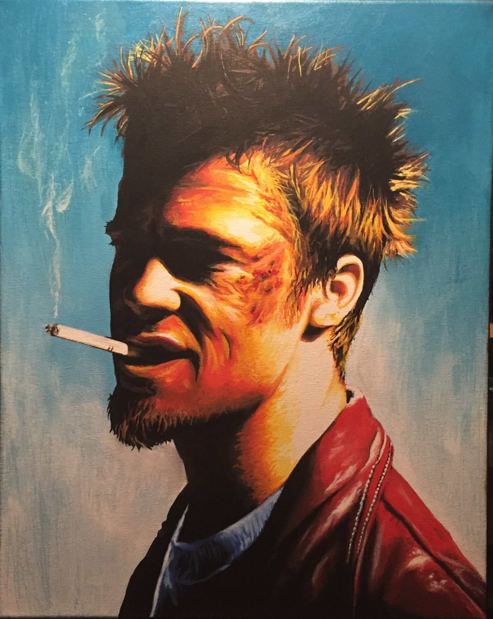 Durden Art Prints From an Original Eightangrybears Painting - Etsy