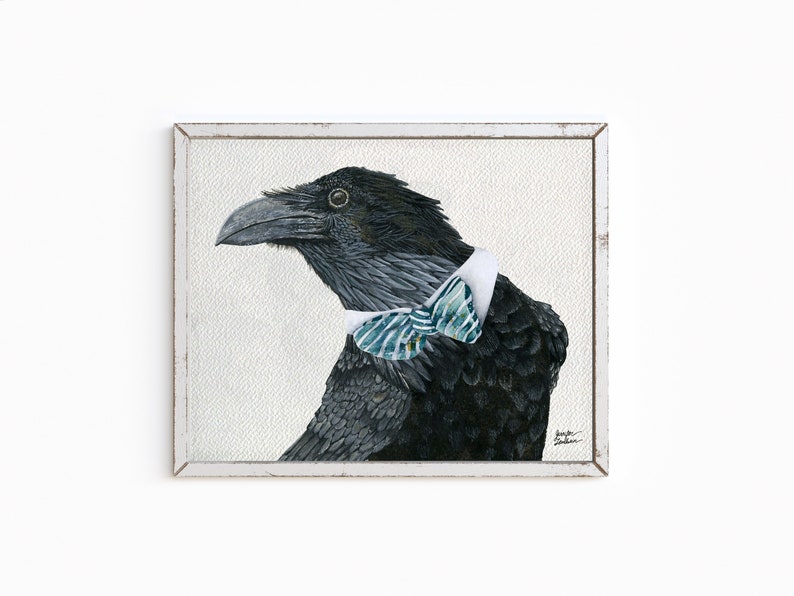 Raven Croft Art Print. Dapper Edition image 4