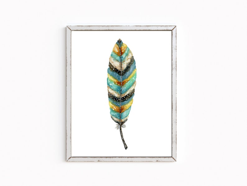 Riviere Feather Art Print image 5