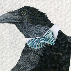 Raven Croft Art Print. Dapper Edition image 1