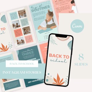 Back to School - Chiropractic Instagram Story Graphics