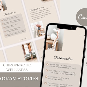 Chiropractic is More Than Pain - Chiropractic Instagram Story Graphics