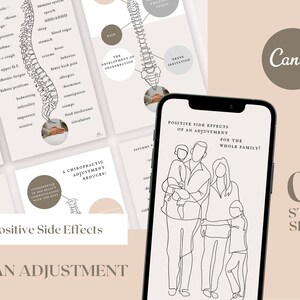 Positive Side Effects of an Adjustment - Chiropractic Instagram Story Graphics