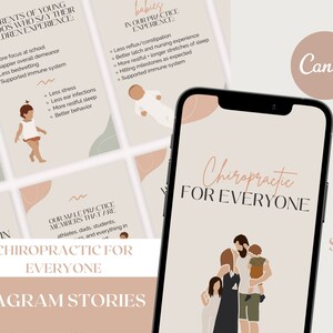 Chiropractic For Everyone - Chiropractic Instagram Story Graphics