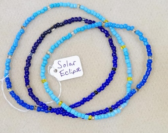 Solar Eclipse Elements and Environment Necklaces