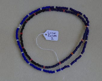 Lunar Eclipse Elements and Environment Necklaces