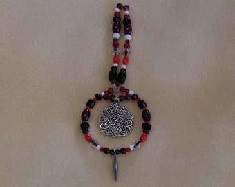 The Morrigan Three Ravens Ornament/Rear-view window car charm/Window ornament