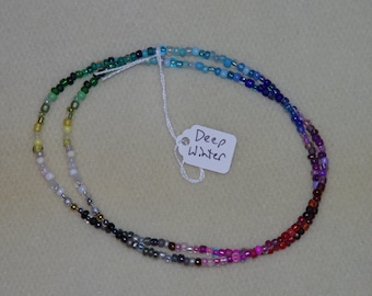 Seasonal Color Analysis Color Swatches in a Necklace