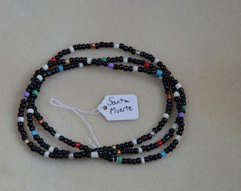 Santa Muerte and Santa Marta Dominadora Christian and Saint Necklaces