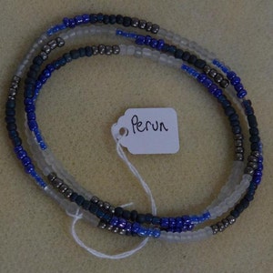 Perun, Veles, Lada, Vesna, Mara/Morena Slavic Necklace