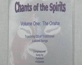 Chants of the Spirits, Volume 1: The Orisha on USB Drive. Two copies on cd still available.