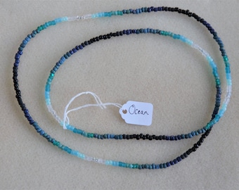 Elements and Environment Necklaces Ocean Sea Sky River Shadow