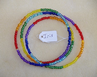 Iris Greek Goddess of the Rainbow Necklace