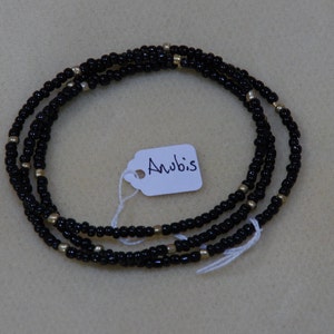 Anubis, Nephthys, Osiris, and Nekhbet Egyptian Pantheon Necklaces