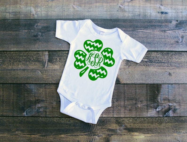 shamrock onesie