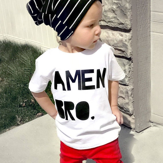 Amen Bro T Baby Junge Hipster Shirt Hipster Baby Junge