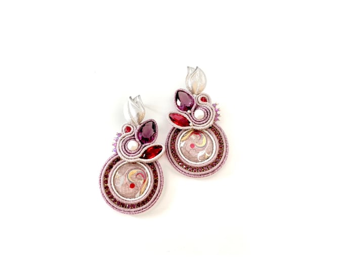 Luana Earrings- Swarovski Crystals