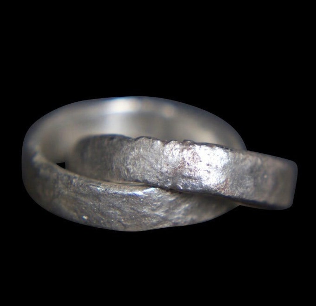 Custom Made to Order Linked Rings Alternative Wedding Band - Etsy