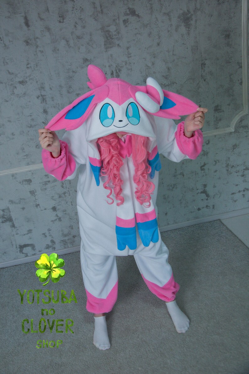 Custom Pink monster kigurumi adult onesie pajama Etsy