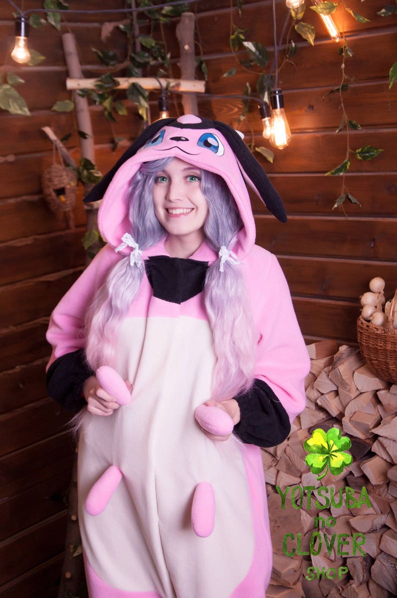 Custom Pink cow kigurumi adult onesie pajama | Etsy