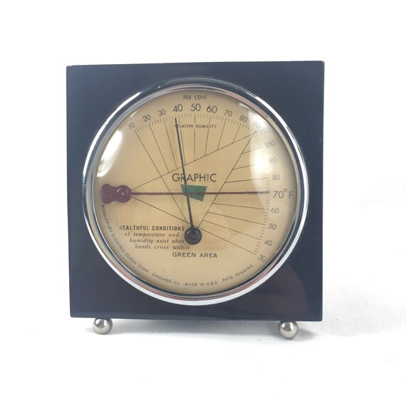 thermometer and humidity gauge