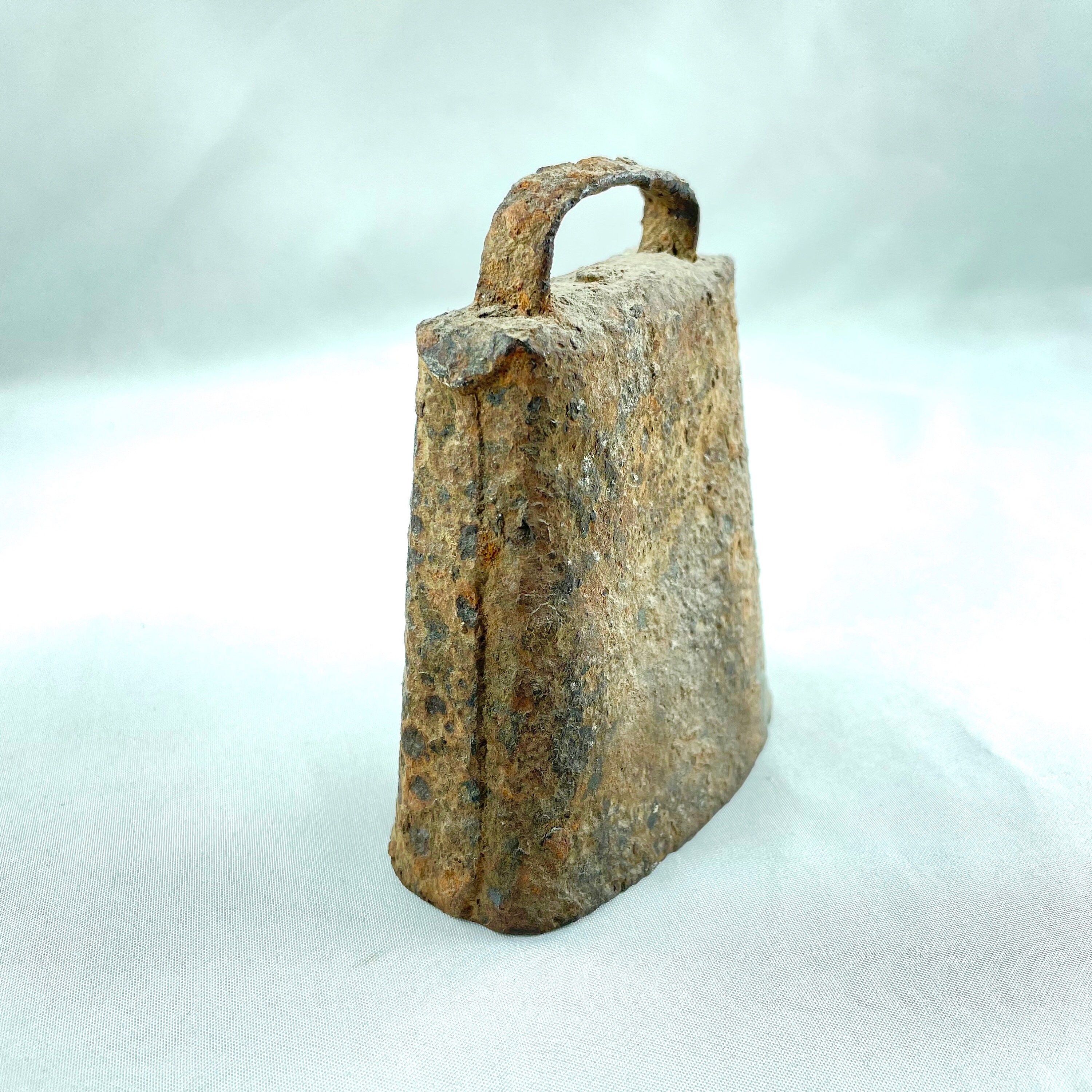 Square Rusted Cowbell Cowbell, in Wooden Display Box, WORKS - Etsy