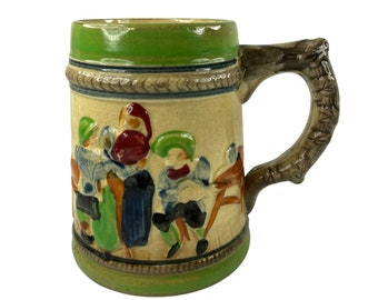 Tankard, 600ml, "Made in Japan", Majolica style