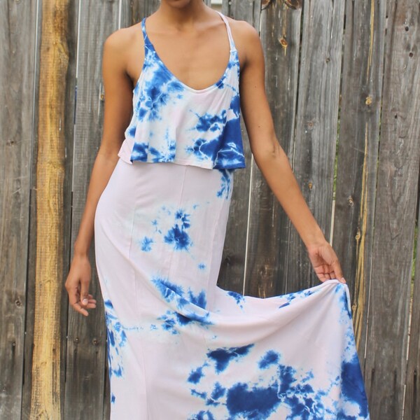 Tie Dyed Maxi Dress...Yes