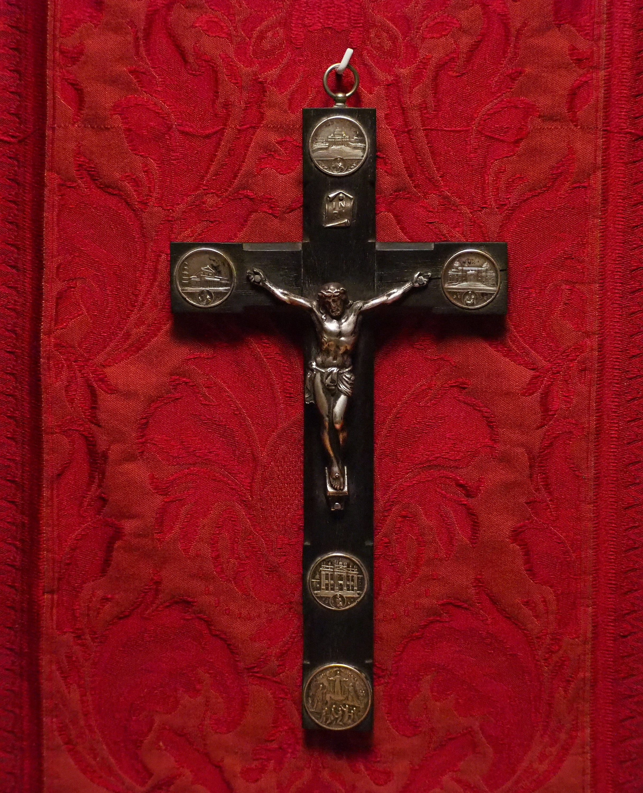 Médaille Saint Benoît Grand 1.5 Exorcisme Catholique Béni par le Pape -San  Benito