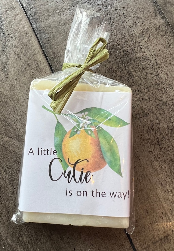 Baby shower favors, Orange baby shower, cutie baby shower, orange blossom baby shower,baby boy shower, baby girl shower, wedding favors