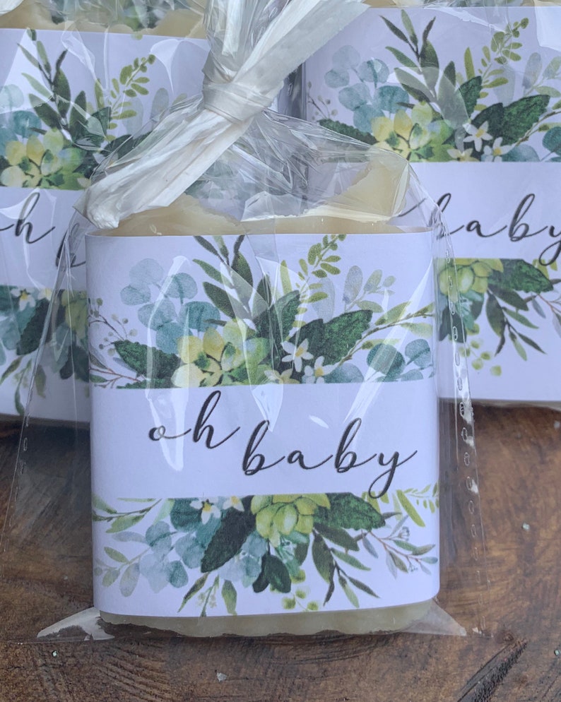 soap favor baby girl shower favor greenery baby shower baby boy shower favor gender neutral baby shower Baby shower favors
