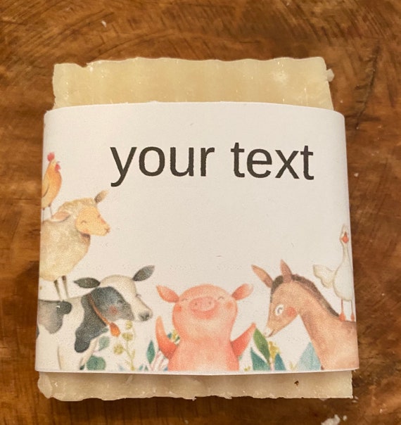 Baby shower favor/ soap favor | farm baby shower favor | bridal shower/ shower favor| farm party favors