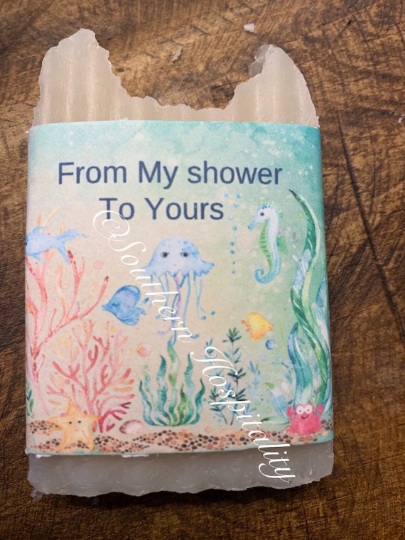 Baby shower favors, baby girl shower favor, baby shower, ocean favors, baby turtle favor, turtle favor