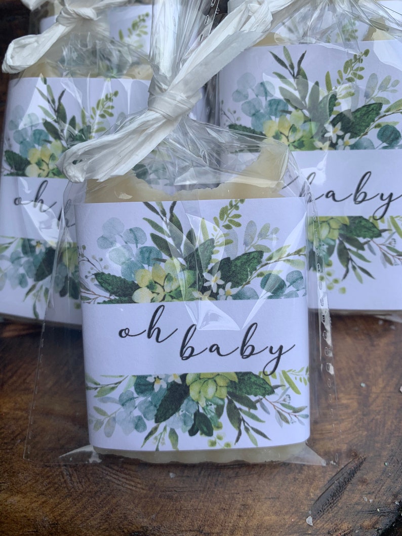 soap favor baby girl shower favor greenery baby shower baby boy shower favor gender neutral baby shower Baby shower favors