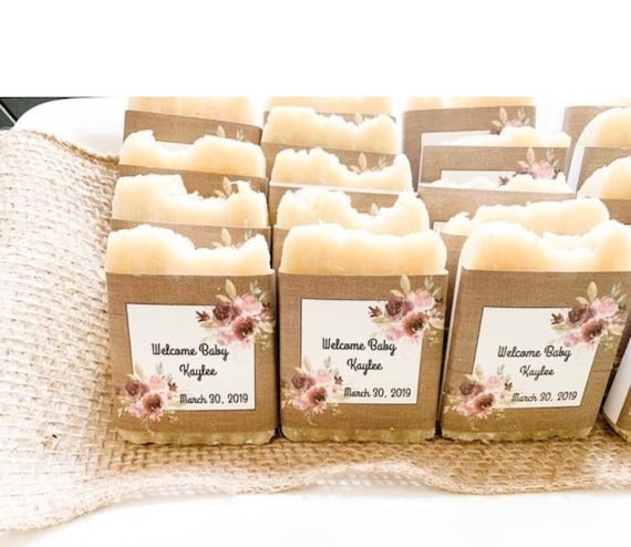 Baby shower soap favors, 2 oz size soap,baby girl shower favor, party favors,baby boy shower favor, soap favor
