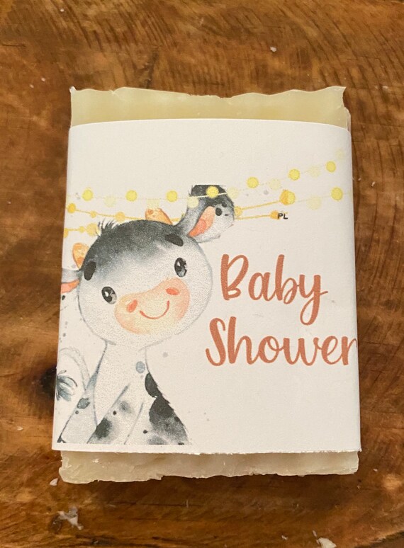 Baby shower favor/ soap favor | farm baby shower favor | bridal shower/ shower favor| farm party favors