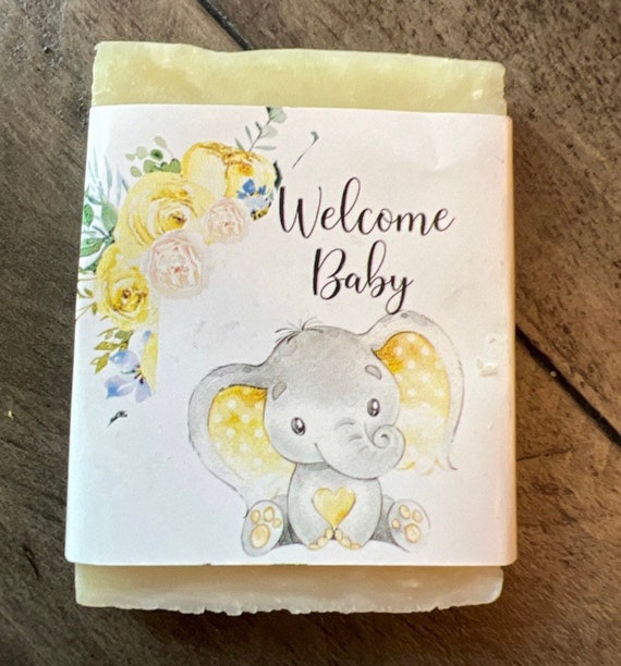 Baby shower favors, baby girl shower favor, baby boy shower favor, soap favor, bridal shower, baby shower, elephant baby shower, baptism