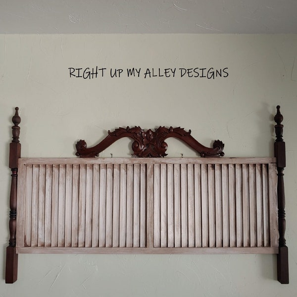 Shabby Chic Headboard Etsy