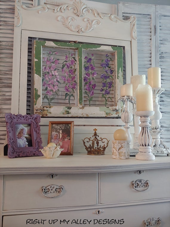 White Oak Dresser Shabby Chic Furniture FL Vintage White Dresser