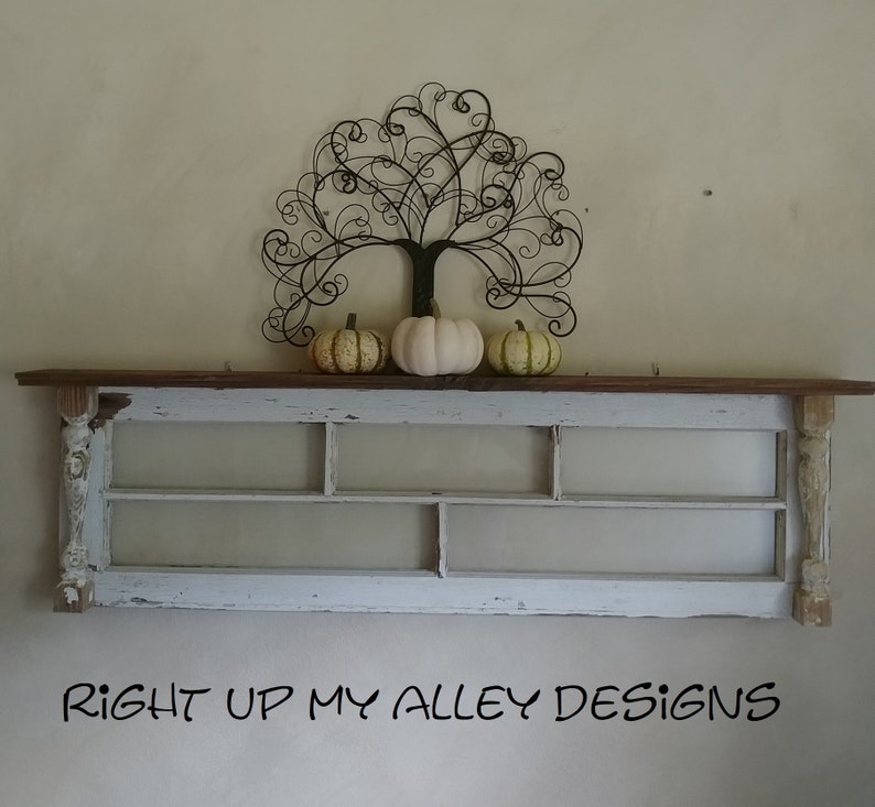 Window Shelfentryway Wall Decorwindow Wall Shelfwindow Etsy
