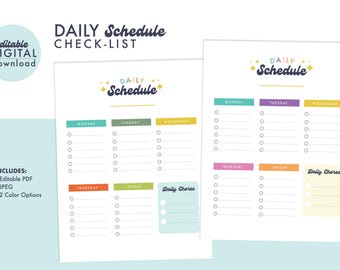 Daily To-Do list Schedule