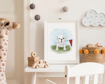 Georgia football  "Baby UGA"  nursery print (Digital Download)