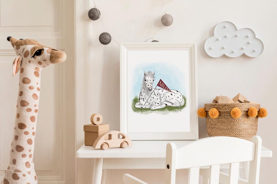 FSU Football Renegade Nursery Print (digital Download) - Etsy