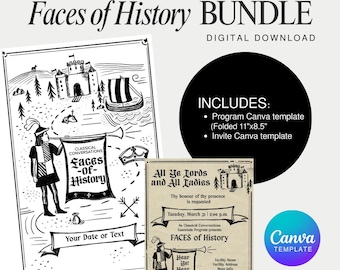 Conversaciones Clásicas Rostros de la Historia Ciclo 2 Programa e Invitación Digital