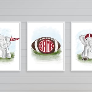 Alabama Baby Elephant (Digital Print)