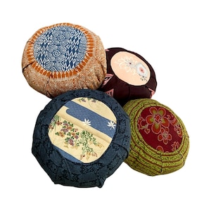 Zafu / Meditation Cushion Pillow Wool Filled