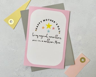 Happy Mother's day card - Amazing Mum card - Mum Mother's day - To the best Mum - Car for Mum on Mother's day - Cute Mother's day card